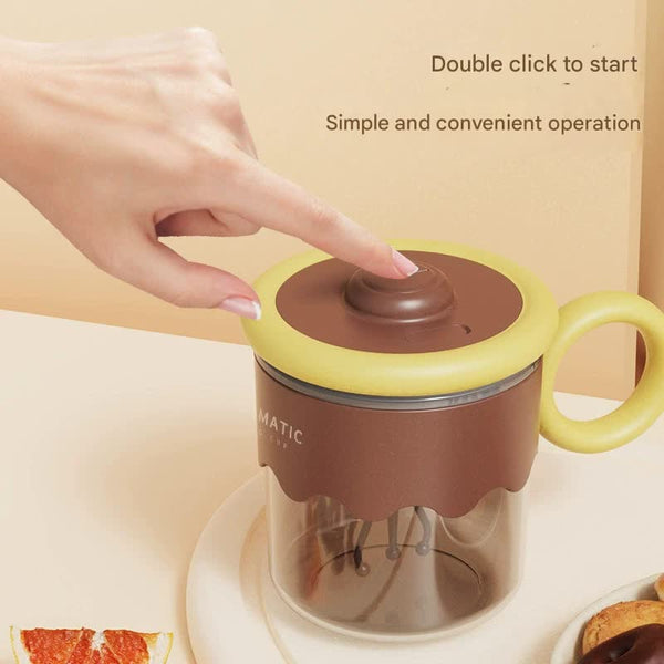 Automatic Self Stirring Coffee Mug 400Ml 5000Rpm Usb C Rechargeable With Trident Rod Colour Mugs