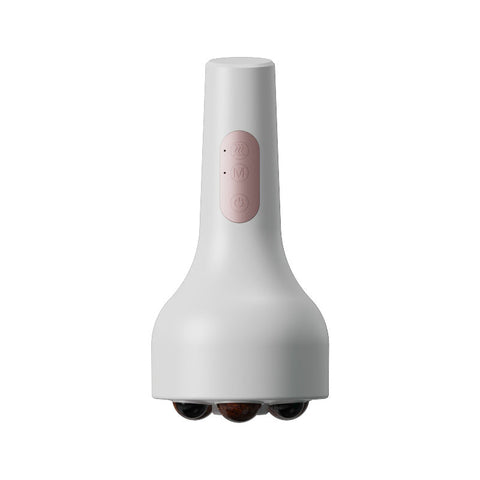 Rechargeable Smokeless Moxibustion & Massage Device With Hot Compress Red Light Therapy(White) Other Massage