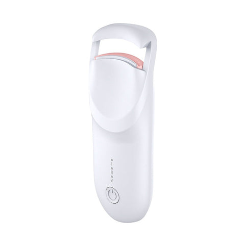 Electric Heated Eyelash Curler Usb Rechargeable Fast Heating Long Lasting Curl(White) Eyelash Tools