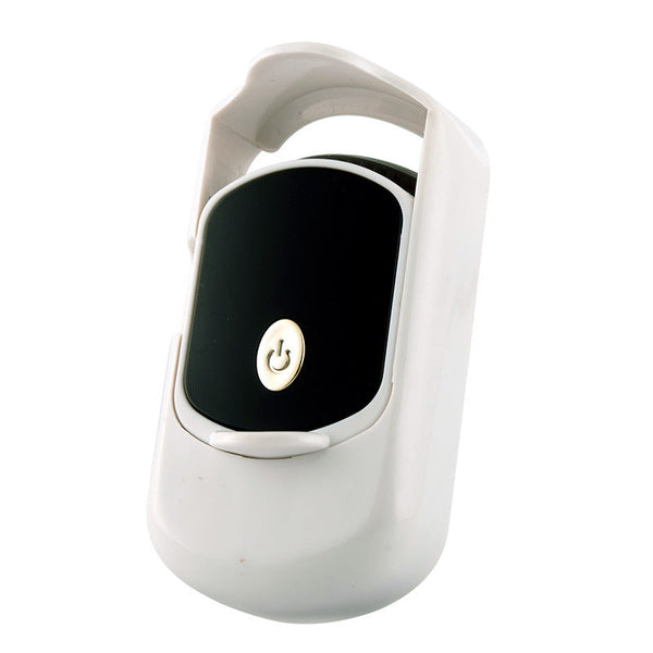 Rechargeable Electric Heated Eyelash Curler 55C Constant Temperature Led Display Gentle Curling (White) Eyelash Tools