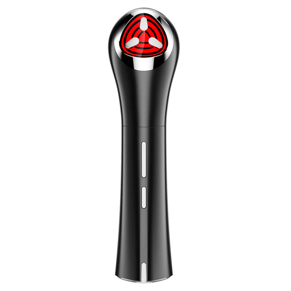 7 In 1 Led Facial Treatment Device Microcurrent 3D Vibration Massage For Neck Face & Eyes(Black) Massagers