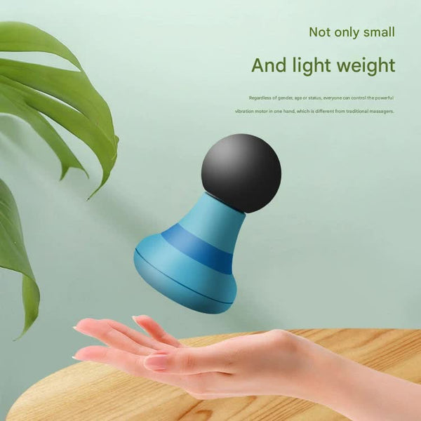 Mini Electric Fascia Massage Gun Portable Deep Tissue Percussion Massager With Quiet Motor Green Massagers