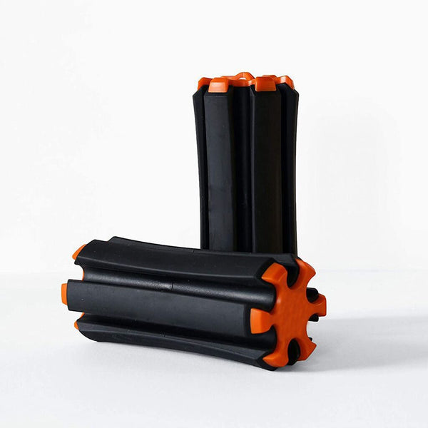 Golf Club Carrier "Silo" Holds 3 Clubs Lightweight & Easy To (Black Orange) Other Golf Accessories