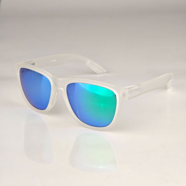 Nafeib Polarized Sports Lightweight Tr90 Frame Uv400 Protection For Riding & Outdoor Activities Transparent Sunglasses