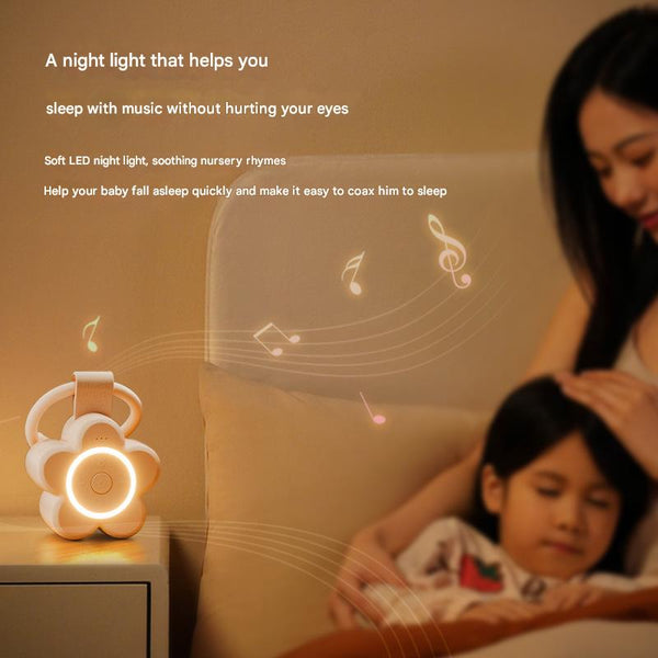 White Noise Sleep Aid & Night Light Soothing Sounds(Beige) Other Sleeping Aids