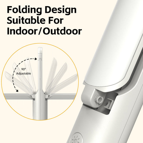 Multi Function Folding Led Camping Lantern & Flashlight Usb Rechargeable 3 Light Modes + Sos(Light Green) Lanterns