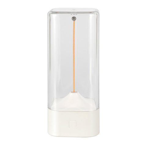 Magnetic Levitating Night Light With Flexible Led Usb C Rechargeable Stepless Dimming & Outdoor Hook(White) Night Lights