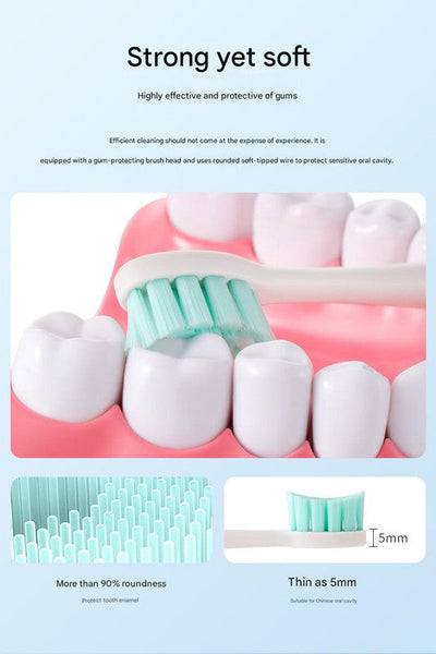 Advanced Sonic Electric Toothbrush 8 Modes Long Battery Life (300 Days Standby) Gentle & Effective Cleaning(Green) Electric Toothbrushes
