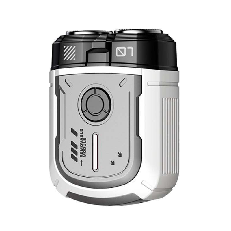 K002 Mini Electric Shaver 3D Floating Head Ipx7 Waterproof Type C Charging 70 Runtime Product Description(White) Men's Shavers