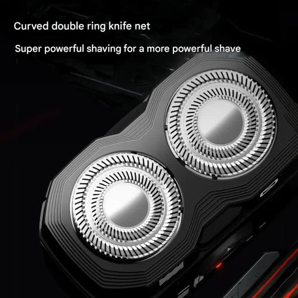 K002 Mini Electric Shaver 3D Floating Head Ipx7 Waterproof Type C Charging 70 Runtime Product Description(White) Men's Shavers