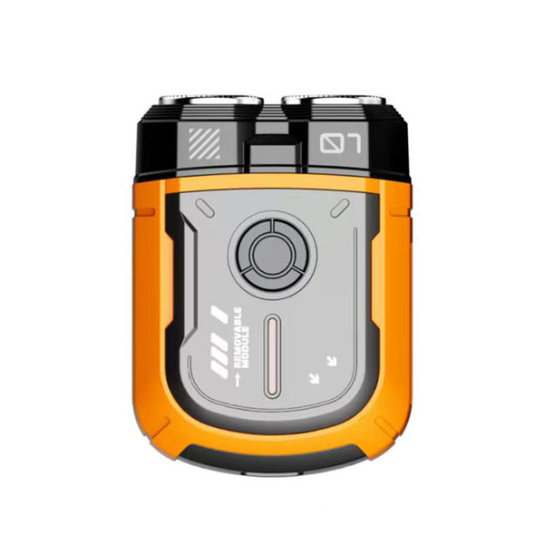 K002 Mini Electric Shaver 3D Floating Head Ipx7 Waterproof Type C Charging 70 Runtime Product Description(Orange) Men's Shavers