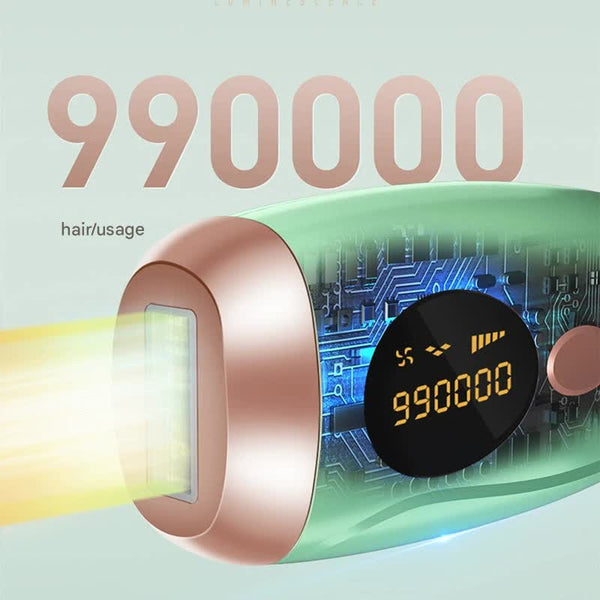 Advanced Ipl Home Hair Removal System 990K Flashes 5 Levels Auto/Manual Mode For Silky Skin(White) Laser Hair Removal & Ipl