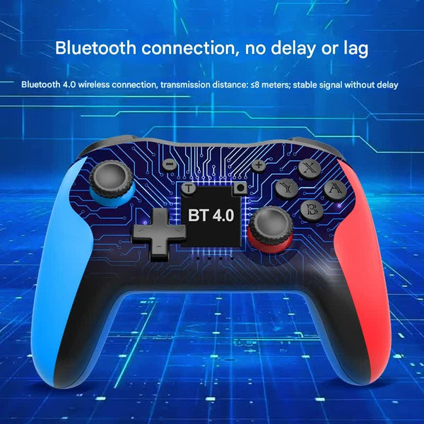 Wireless Bluetooth 4.0 Pro Gaming Controller Multi Platform Compatibility 6 Axis Gyro Turbo Function(White And Black) Controllers & Attachments