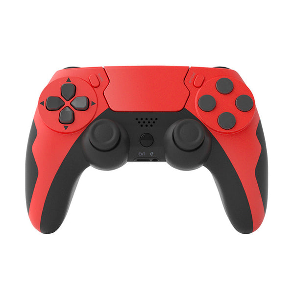 Wireless Gaming Controller Bluetooth 4.0 Double Motor Vibration Sensitive Touchpad & 8H Playtime(Red) Controllers & Attachments