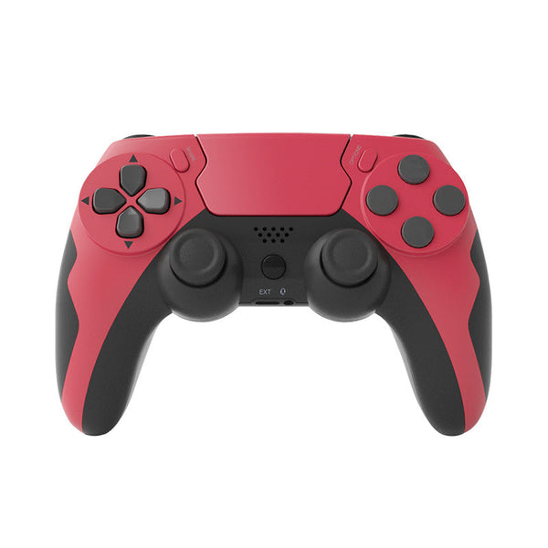 Wireless Gaming Controller Bluetooth 4.0 Double Motor Vibration Sensitive Touchpad & 8H Playtime(Wine Red) Controllers & Attachments
