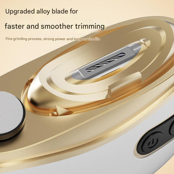 Electric Nail Clipper & Grinder 2 In 1 Automatic Trimmer With Speeds Type C Charging Safe For All Ages(Blue) Electric Files & Tools