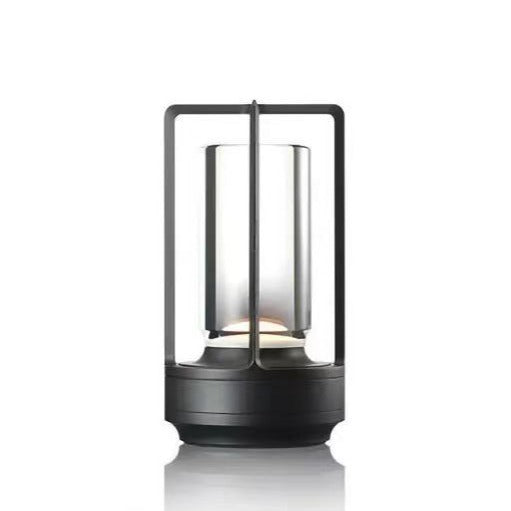 Cross Shaped Led Table Lamp Black Touch Button With Usb Charging Lamps