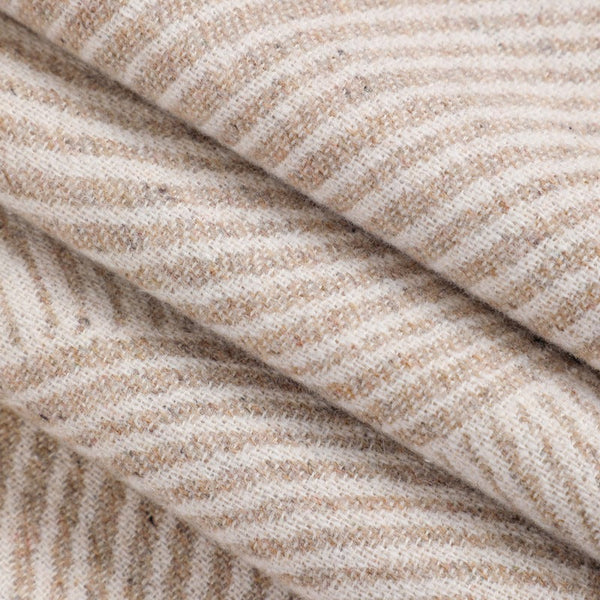 Khaki Geometric Print Cape Cozy Knit Poncho For Women 165X130cm Scarves & Wraps