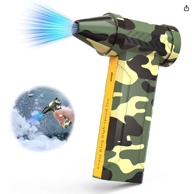 Jet Fan 200W Powerful Handheld Air Duster & Blower (Camouflage) Leaf Blowers