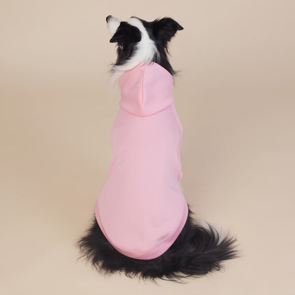 Pink Classic Dog Sweatshirt With Hood & Drawstrings For Large Dogs Size 2Xl Dog Clothing & Shoes