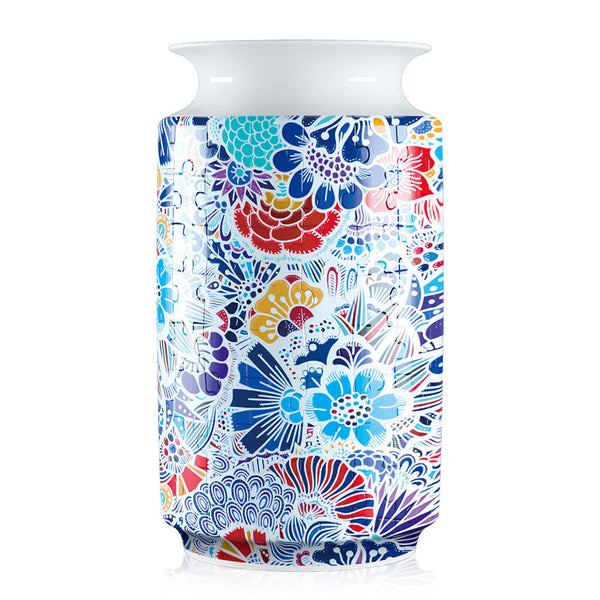 Colorful Style 4 Diy 3D Puzzle Vase Creative Jigsaw Flower Holder With Waterproof Liner Decorative Home Accent & Unique Gift Puzzles