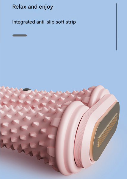 Pink Ergonomic Dual Foot Massage Roller Deep Tissue Relief For Plantar Fasciitis Arch Pain & Tired Feet Massagers