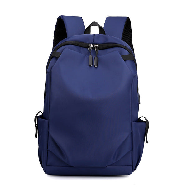 Blue Modern Anti Theft Laptop Backpack With Usb Charging Port Water Repellent Travel & Business Bag For 15.6 Inch Laptops Laptop Cases & Bags