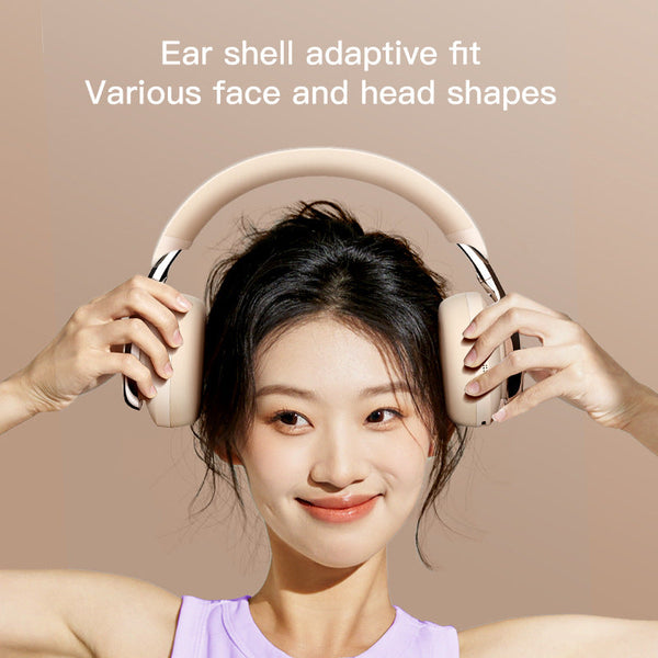 Black Premium Wireless Anc Bluetooth 5.4 32H Playtime Foldable Over Ear Design Comfort Earpads For Travel & Gaming Headphones