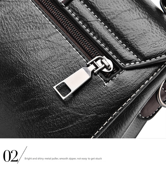 Black Elegant Women's Pu Leather Top Handle Satchel Versatile Crossbody Bag With Classic Clasp & Braided Detail Women's Bags & Handbags