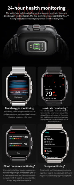 Silver Steel Belt 2 In 1 Smartwatch With Built In Earbuds 2.01 Hd Touchscreen Smart Watches