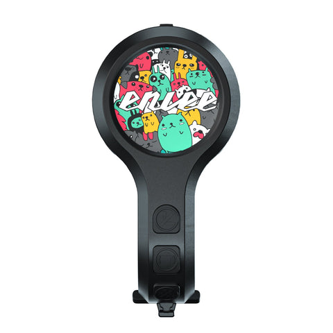 Black Style D Ultra Loud Electric Bike Horn 130Db Usb Rechargeable Ipx6 Waterproof Easy Mount Bicycle Safety Bell Bells & Horns