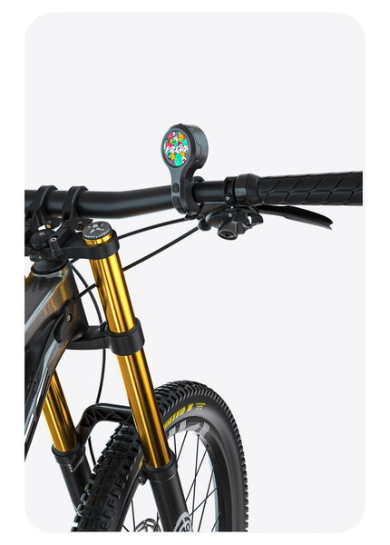 Black Style D Ultra Loud Electric Bike Horn 130Db Usb Rechargeable Ipx6 Waterproof Easy Mount Bicycle Safety Bell Bells & Horns