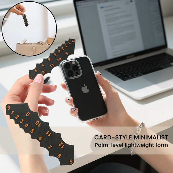 2 Pcs Black Precision Fillet Radius Gauge Compact Plastic Arc & Corner Measurement Tool R1 R12mm Other Test & Measurement