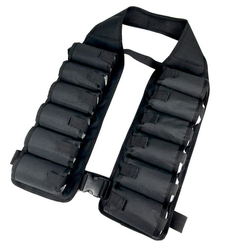 Black Ultimate 12 Can Beverage Carrier Vest Hands Free Outdoor Party Backpack Party Gags & Tricks