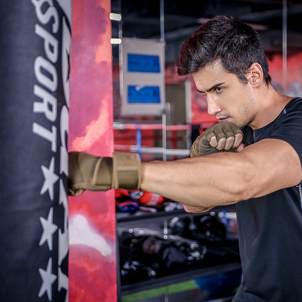 Size Xxl Green Heavy Duty Workout Gloves With Wrist Support Anti Slip Gel Padded Gym For Weightlifting Training & Fitness Gloves Straps & Hooks