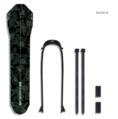 Style B Black And Green Lightweight Bicycle Rear Mudguard Adjustable Pp5 Fender For Mtb Road & Folding Bikes (Not V Brakes) Chain Guards & Bash Guards