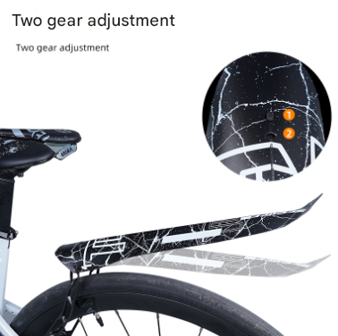 Style B Black And Green Lightweight Bicycle Rear Mudguard Adjustable Pp5 Fender For Mtb Road & Folding Bikes (Not V Brakes) Chain Guards & Bash Guards