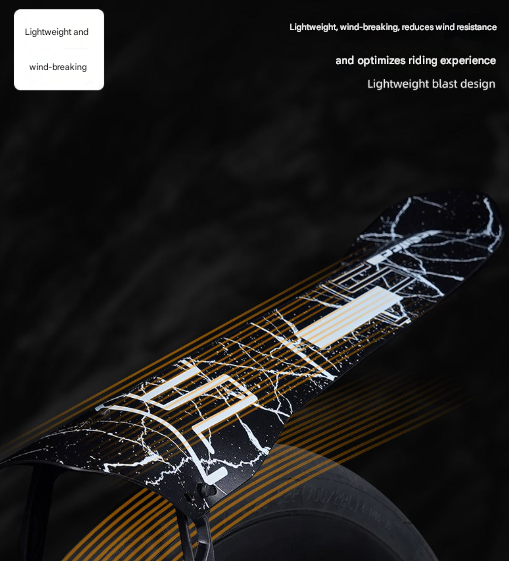 Style D Black And Pink Lightweight Bicycle Rear Mudguard Adjustable Pp5 Fender For Mtb, Road & Folding Bikes (Not For V Brakes) Chain Guards & Bash Gu