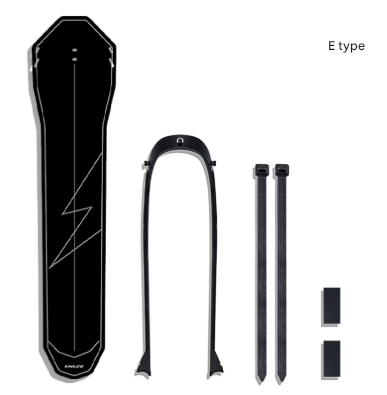 Style E Black Lightweight Bicycle Rear Mudguard Adjustable Pp5 Fender For Mtb Road & Folding Bikes (Not V Brakes) Chain Guards & Bash Guards