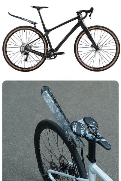 Style E Black Lightweight Bicycle Rear Mudguard Adjustable Pp5 Fender For Mtb Road & Folding Bikes (Not V Brakes) Chain Guards & Bash Guards