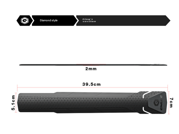 2 Pcs Black Durable Bicycle Frame Down Tube Protector Sticker Anti Scratch Guard For Mtb & Road Bikes Decals & Stickers