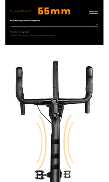 Black And Orange Waterproof Bicycle Frame Bag 2.5L Slim Top Tube Storage Pouch For Cycling Essentials Bags & Panniers