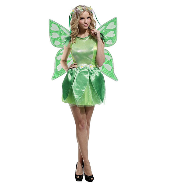 White Sparkling Fairy Lightweight Glitter Butterfly Costume Accessory For Kids & Adults Wings