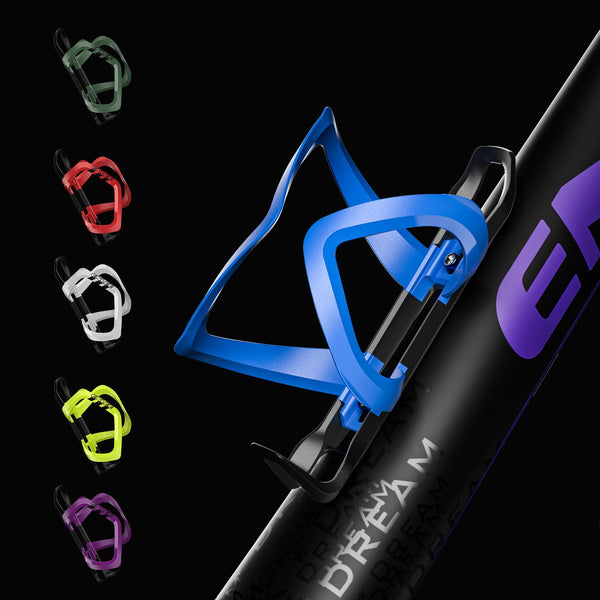 Red Ultra Lightweight Road & Mountain Bike Water Bottle Cage 39G Polycarbonate + Glass Fiber Fits Most Bottles Water Bottle Cages