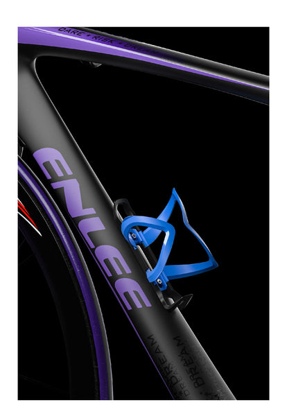 Blue Ultra Lightweight Road & Mountain Bike Water Bottle Cage 39G Polycarbonate + Glass Fiber Fits Most Bottles Water Bottle Cages