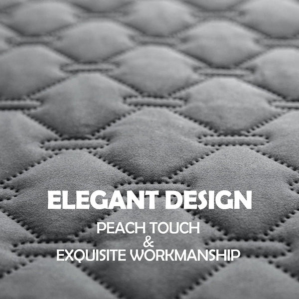 Grey 2 Sided Waterproof Pet Sofa Cover Dog Bed Protector Blanket For Furniture Couches & Car Seats (75X180cm Machine Washable) Mattress Toppers & Prot