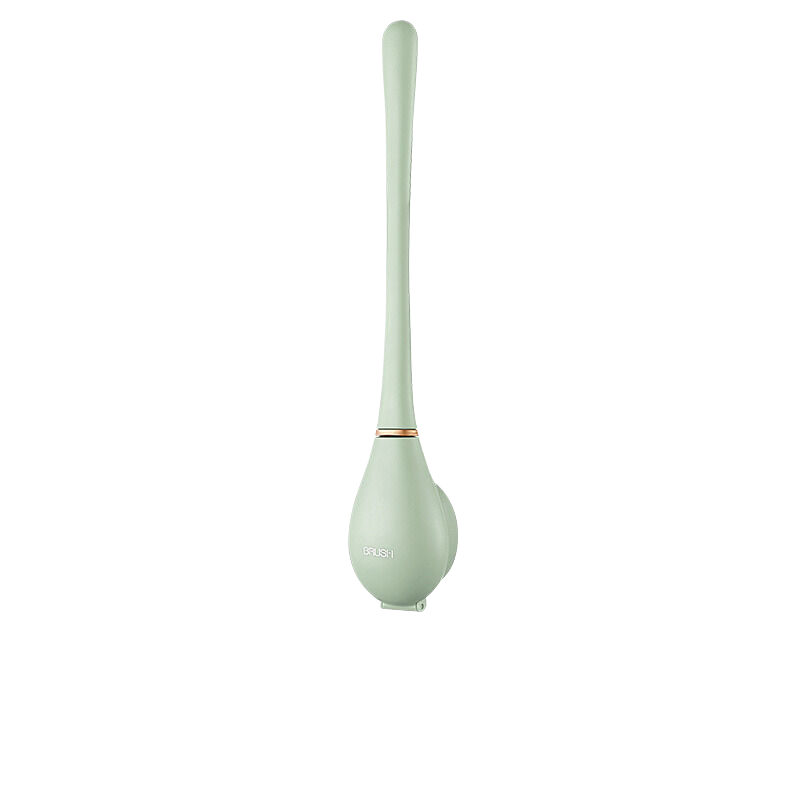 Elosung Jade Green Baseball Shaped Toilet Brush 8Cm * 42.5Cm Toilet Brushes & Holders