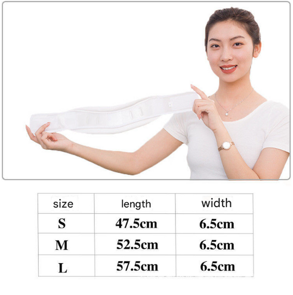 Size White Adjustable Cervical Collar Neck Brace Breathable Support For Pain Relief & Posture Orthotics Braces & Sleeves