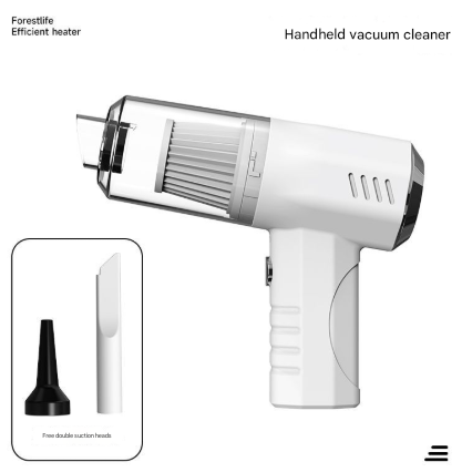 White 2 In 1 Cordless Handheld Vacuum And Air Blower Portable & Lightweight Cleaner For Car Home And Pet Hair Vacuum Cleaners
