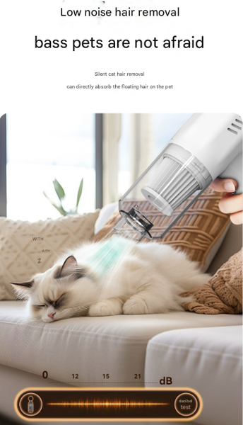 White 2 In 1 Cordless Handheld Vacuum And Air Blower Portable & Lightweight Cleaner For Car Home And Pet Hair Vacuum Cleaners